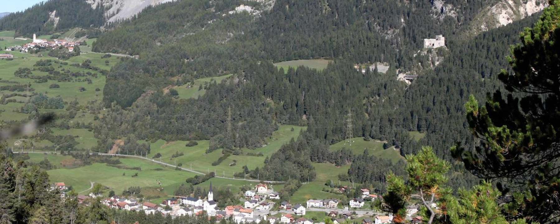 Blick auf Surava und Brienz/Brinzauls