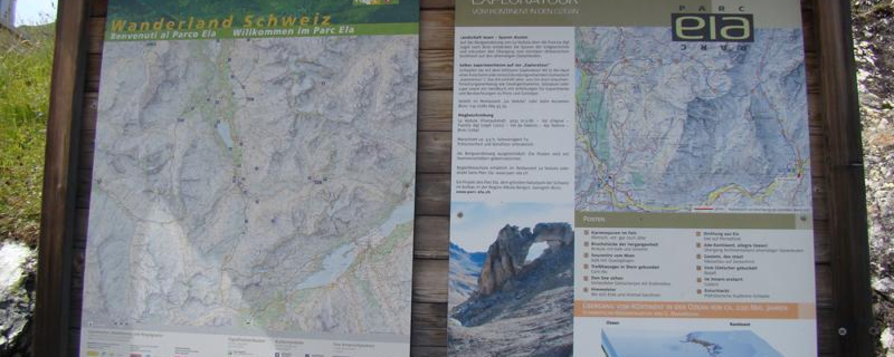 Informationstafel Exploratour