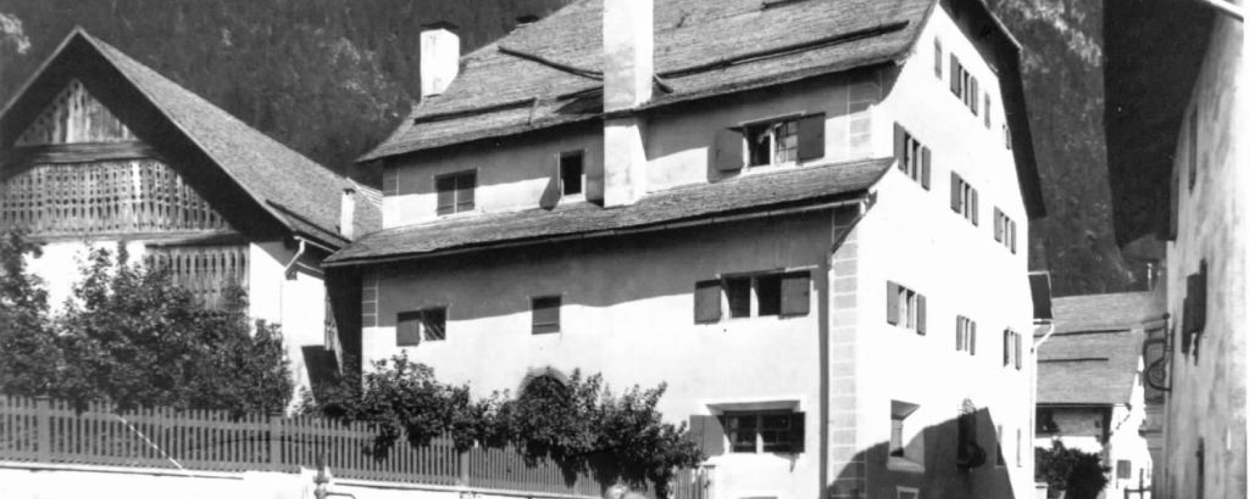 Das Haus Lorenz im Jahr 1897.