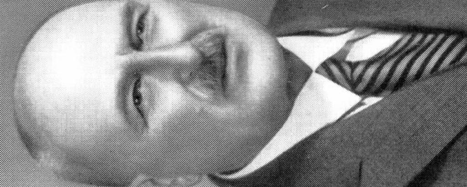 Porträt von Jan Peter Schmidt (1873-1950).