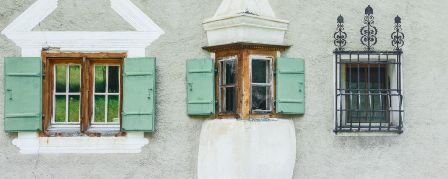 Erker dienten als "falsche Balkone", um das Geschehen auf der Strasse zu beobachten.