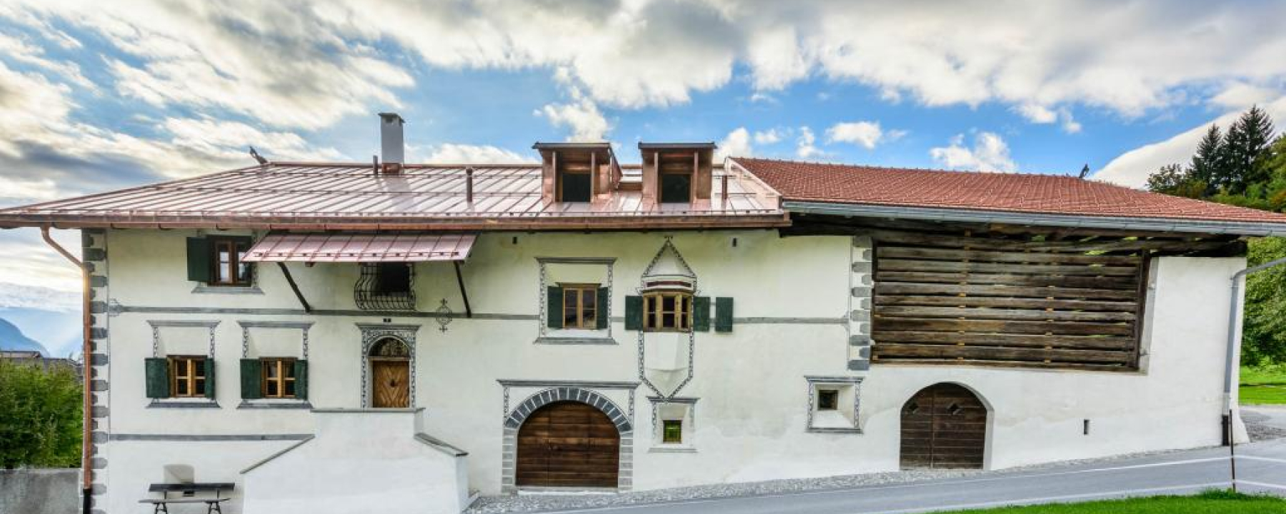 Das Haus Fontana nach der Renovation.