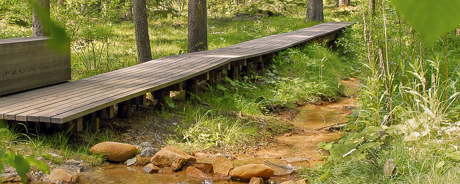 Rözenwald, Wasserweg