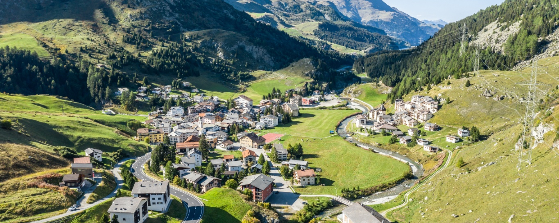 Das Dorf Bivio