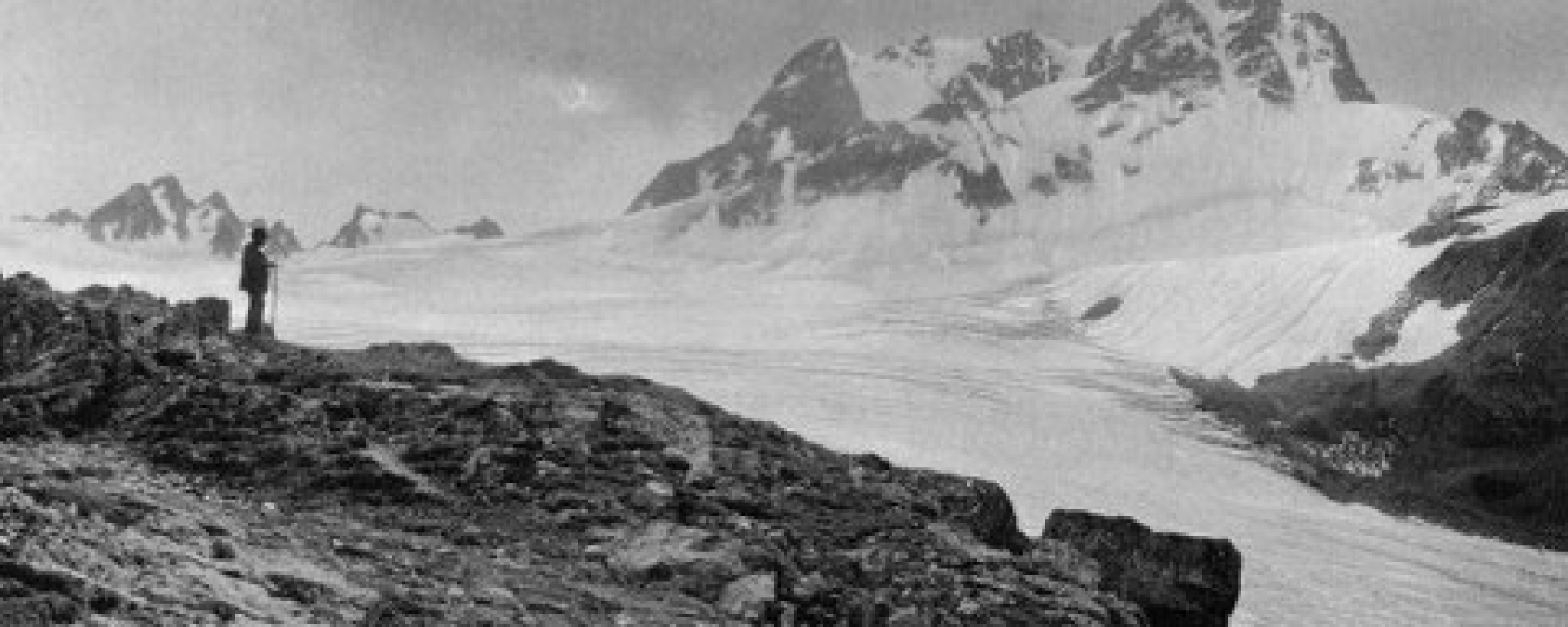 Bis hierher reichte um 1900 der Porchabella-Gletscher.