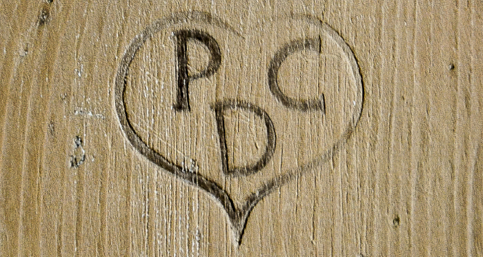 Der Brandstempel von Paul de Casparis.