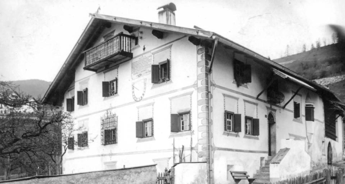 Älteres Bild vom Haus Fontana.