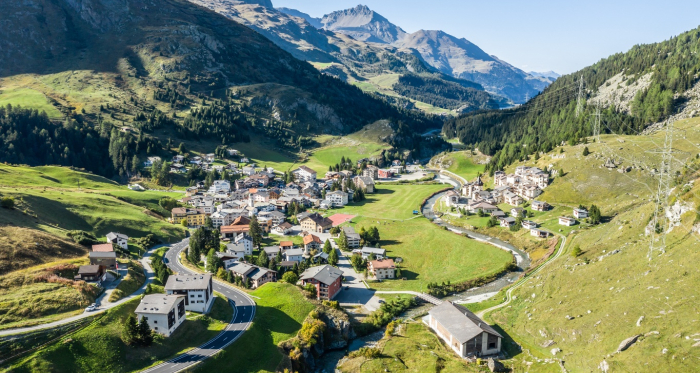Das Dorf Bivio