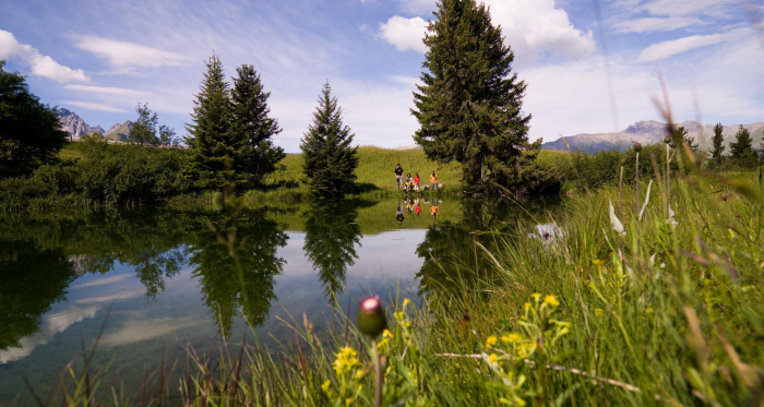 Bergsee auf der Alp Flix