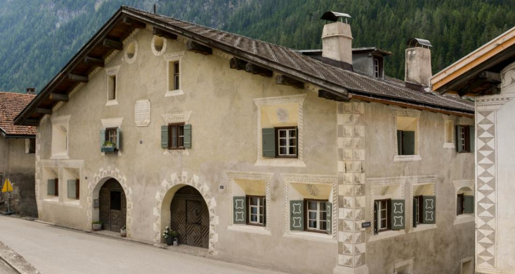 Das Haus Tgetgel und Ughini. Das Haus Tgetgel und Ughini.