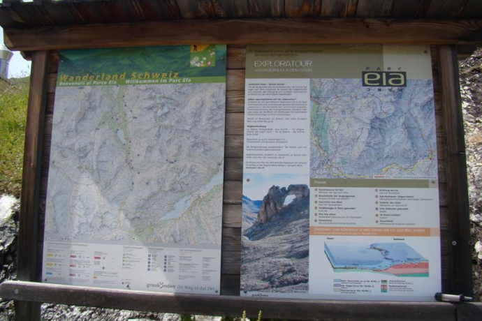 Informationstafel Exploratour Informationstafel Exploratour