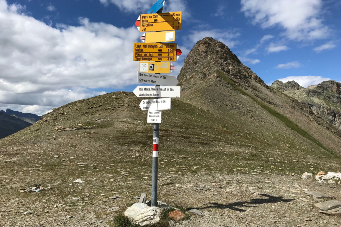 Bivio - Septimerpass - Lunghinpass (Dreifache Wasserscheide) - Maloja (oua_51819745_image)