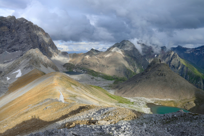 Etappe 9: Ela Pass und Piz Ela