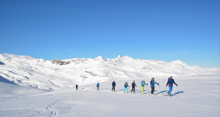 Skitour auf den Piz dal Sasc (© Graubünden Ferien)
