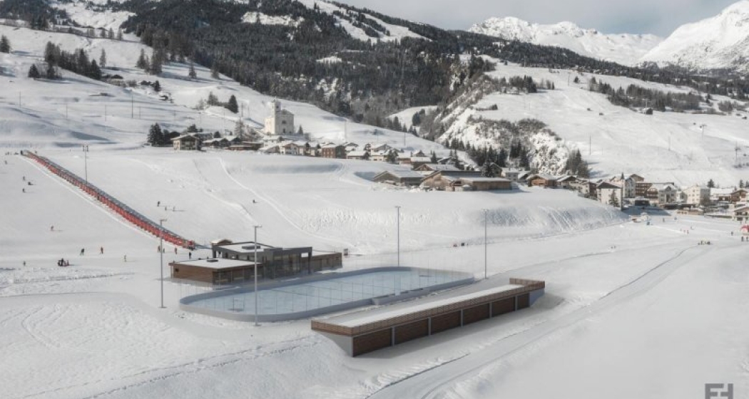 Sportplatz La Nars Visualisierung