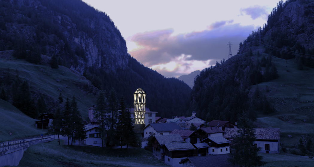 Rendering Weisser Turm Rendering Weisser Turm