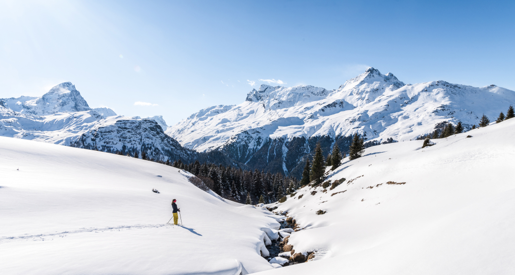 Schneeschuhlaufen Alp Flix