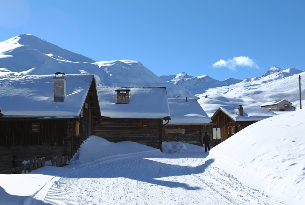 Radons im Winter, Savognin