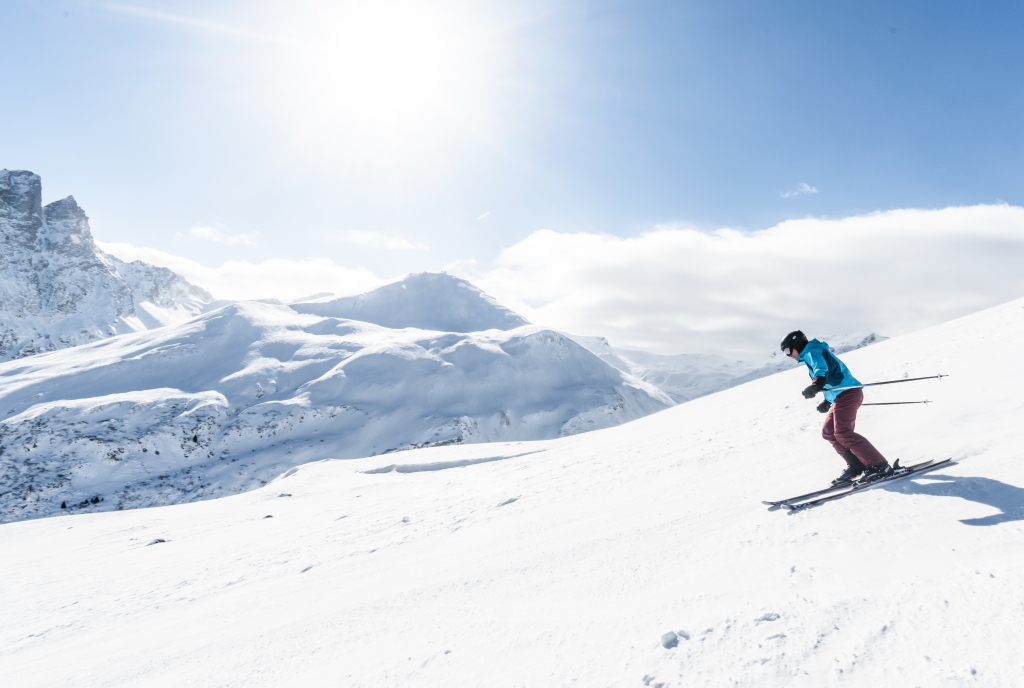 Skifahren in Savognin