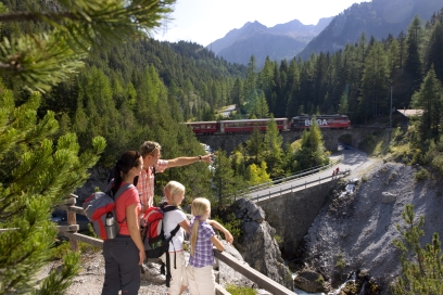 RhB Bahnerlebnisweg Albula RhB Bahnerlebnisweg Albula
