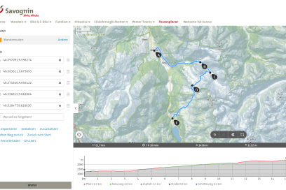Tourenplaner Val Surses Tourenplaner Val Surses
