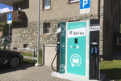 Elektro Ladesäule Bivio Elektro Ladesäule Bivio