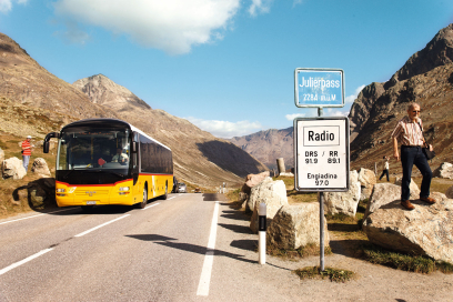 Julierpass Linie (@Postauto Graubünden)