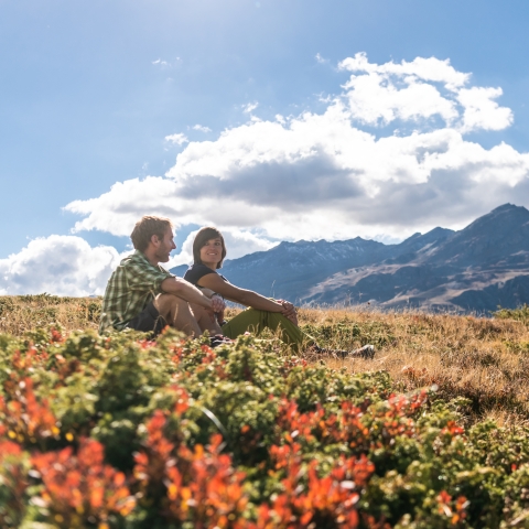 Wandern auf der Alp Flix Wandern auf der Alp Flix