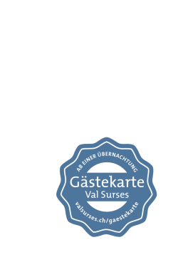 Gästekarte Val Surses