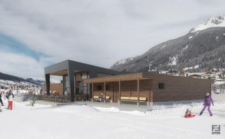 Sportplatz La Nars Visualisierung