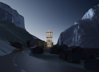 Rendering Weisser Turm Rendering Weisser Turm