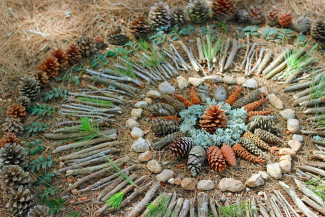 Naturmandala gestalten Naturmandala gestalten