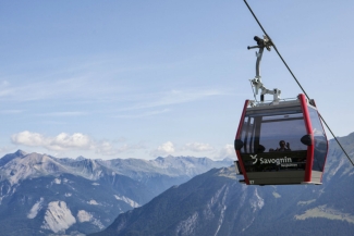 Gondel der Bergbahnen Savognin Gondel der Bergbahnen Savognin