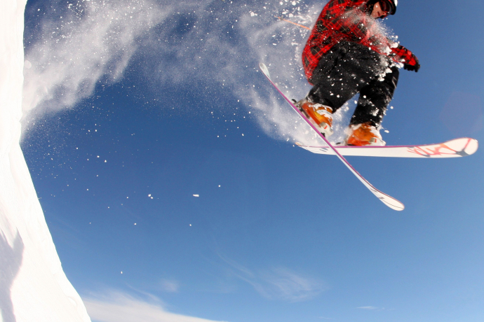 Freeriden in Savognin