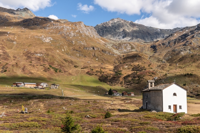 Kapelle auf der Alp Flix (© Mattias Nutt)