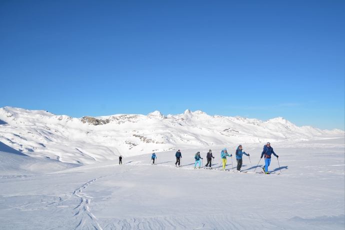 Skitour auf den Piz dal Sasc (© Graubünden Ferien) Skitour auf den Piz dal Sasc (© Graubünden Ferien)