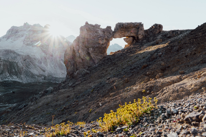 Felsentor Val d'Agnel