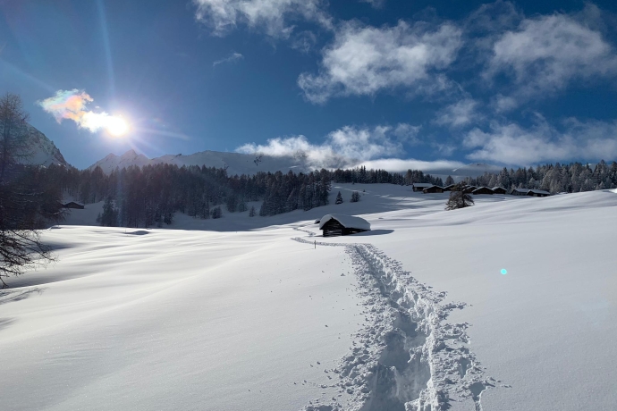 Schneeschuh Königstour