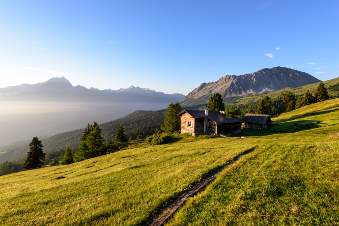 Alp Stierva Lorenz A. Fischer