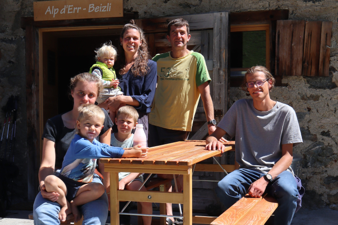 Unterwegs Alp d'Err ""