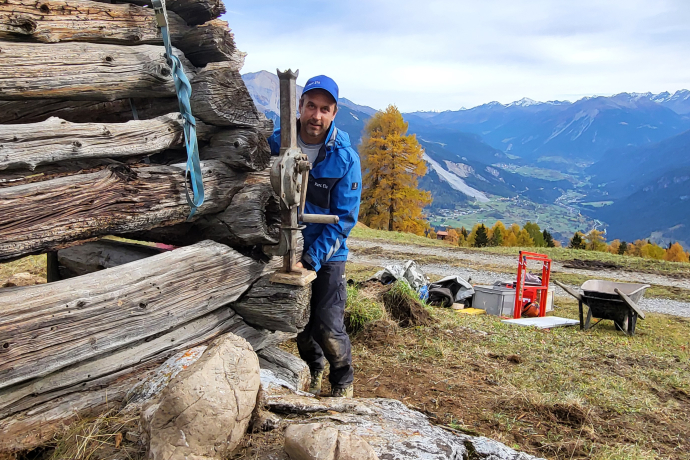 Unterwegs Dino Augustin ""