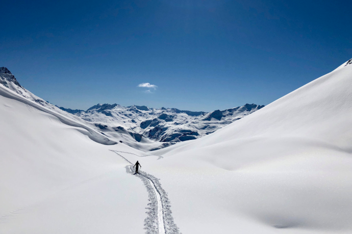 Skitouren Tobias Bach ""