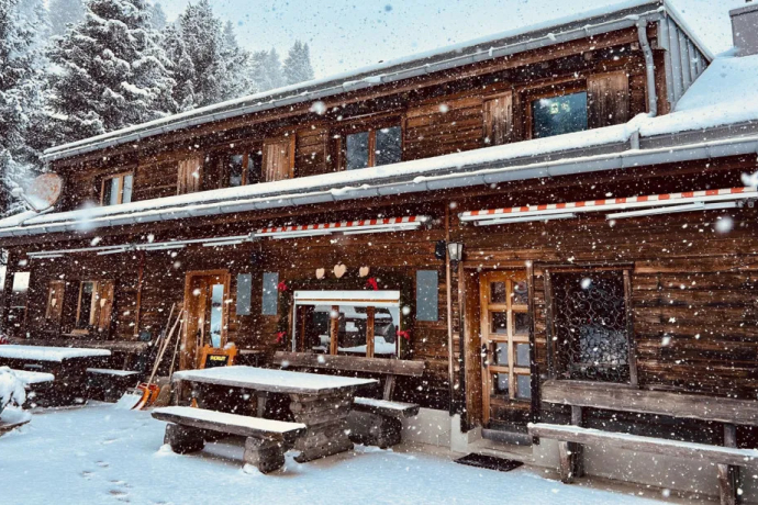 Skihütte Tigia Winter ""