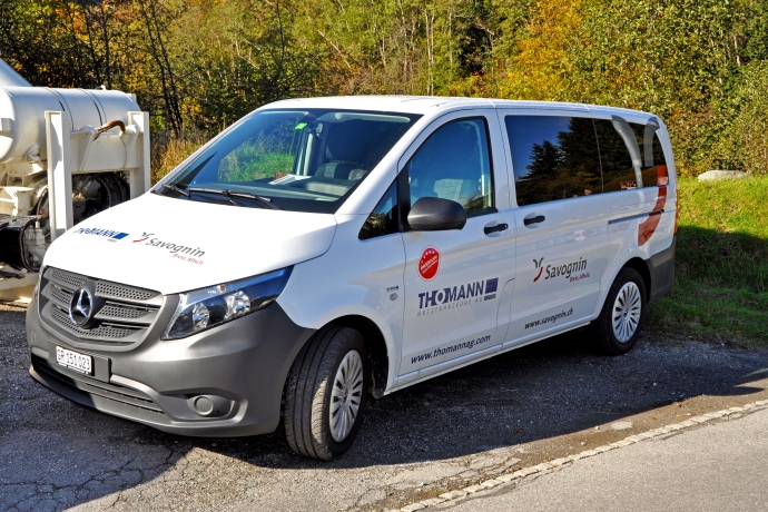 Busvermietung Mercedes Vito Savognin Graubünden