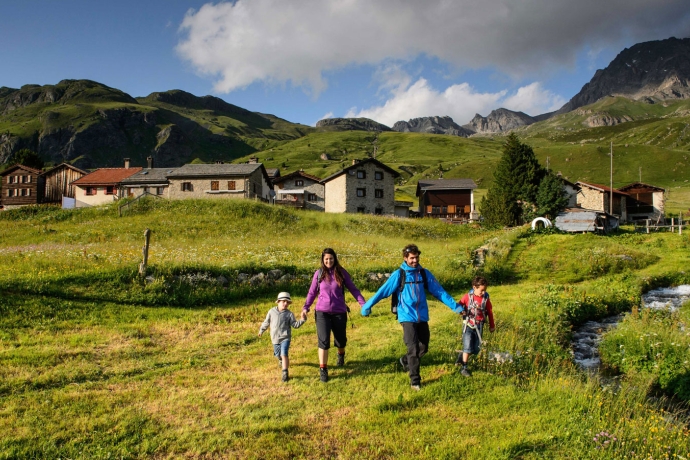 Wanderung auf der Flix Alp