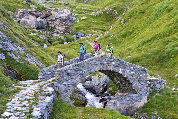 Wandern Bivio Via Sett