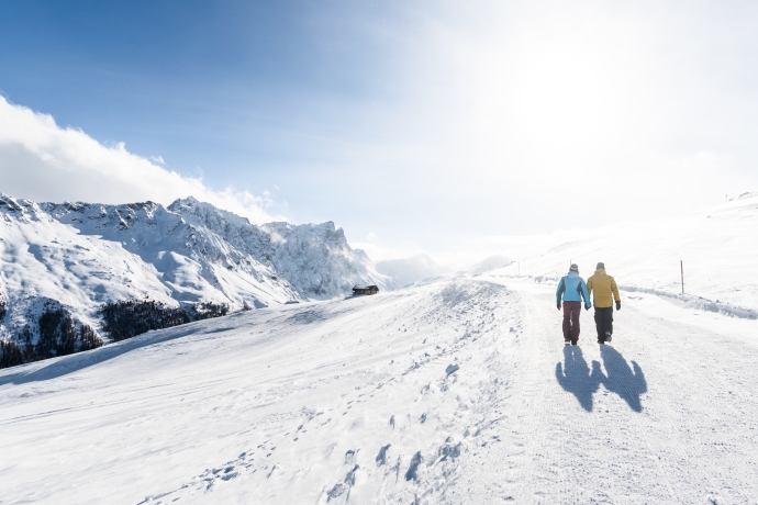 Winterwandern in Savognin Winterwandern in Savognin