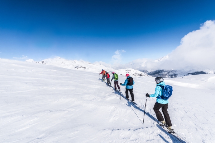 Ski touring