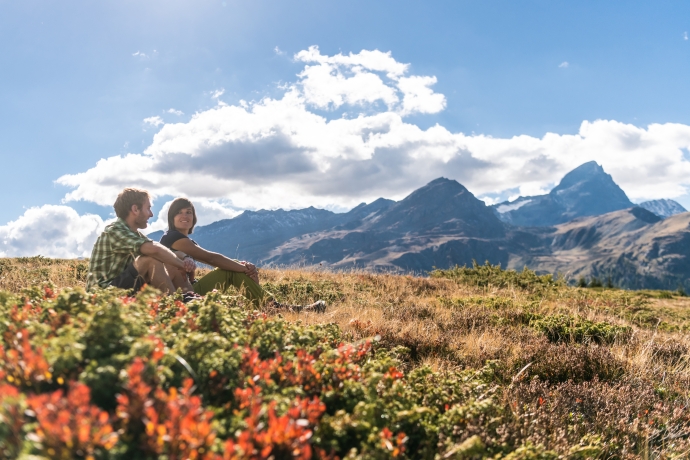 Wandern auf der Alp Flix