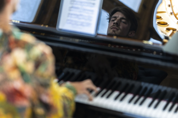 Pianist Dominic Chamot | (C)Origen